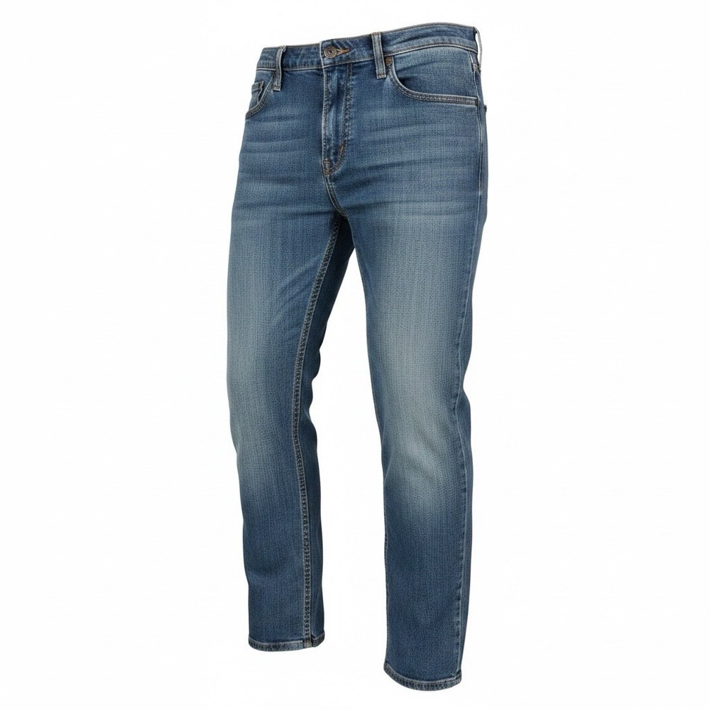 Levi’s Signature Straight Leg Jeans Men 34x28 Medium Wash Denim -  IRREGULAR!!